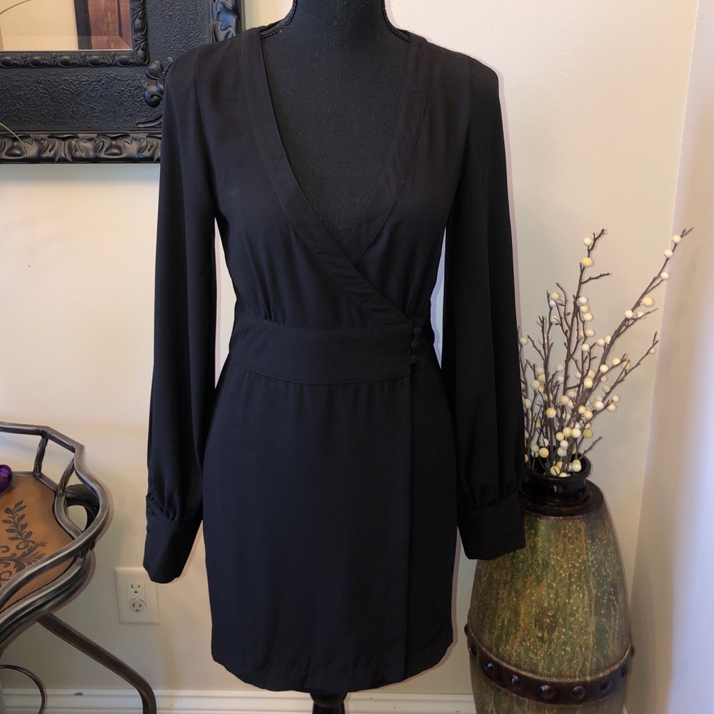 Blanque Label Wrap Dress